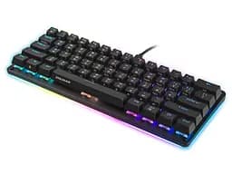 Клавиатура игровая механическая с подсветкой Cougar Puri PIX Mini RGB USB Black Eng/Укр - мініатюра 2
