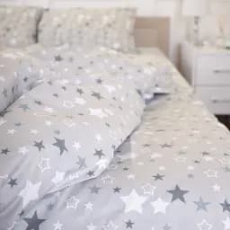 Простыня MirSon Бязь 17-0660 Gray sky 110х160 см (2200009620171)