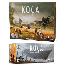 Настільна гра Планета Ігор Коса (Scythe) з доповненням Вітровий гамбіт + повний набір промо карток (укр.) (GKCH005+1.1)