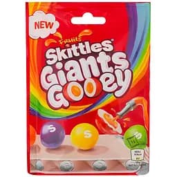 Драже Skittles Fruits Giants Gooey 125 г