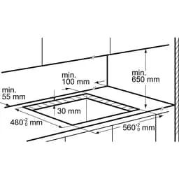 Газова варильна поверхня Electrolux KGS64562SX [137727] - мініатюра 7