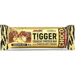 Батончик Amix Nutrition Tigger Choco Crunchy Protein Bar Марципановий торт 60 г