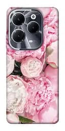 Чохол Demsky Pink peonies для Infinix Hot 40