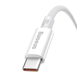 USB кабель Baseus Superior Series Fast Charging Type-C 100W 1 м белый P10320102214-01