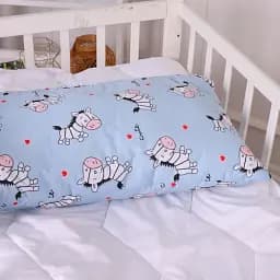 Подушка антиалергенна MirSon Kids Time 20-0037 Cute blue zebra 50х70 см (2200009669248) - мініатюра 3
