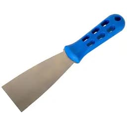 Шпатель малярний Virok Профі нержавіюча сталь з пластмасовою ручкою 100 мм (18V610)