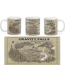 Кухоль GeekLand Gravity Falls Map GF.02.19 330 мл білий - мініатюра 3