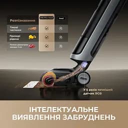 Бездротовий миючий пилосос Dreame H15 Pro Heat - мініатюра 9