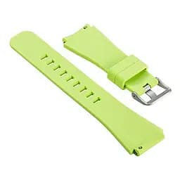 Силіконовий ремінець Watchbands для Samsung Gear S3 - зелений (WB001GREEN3) - мініатюра 3