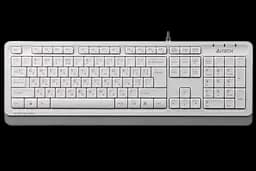 Клавиатура A4Tech FK10 Ukr White