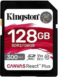Карта пам'яті SD 128GB C10 UHS-II U3 R300/W260MB/s Kingston teh0013313