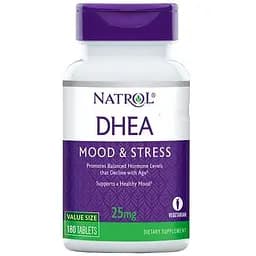Стимулятор тестостерону Natrol Dhea 25 мг 180 таблеток