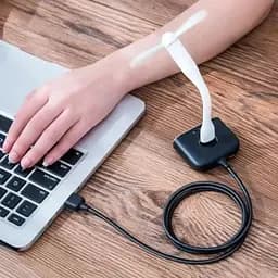 Концентратор Baseus USB 3.0 to 1xUSB 3.0 + 3xUSB 2.0 1.0m (CAHUB-AY01) - мініатюра 7