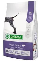 Сухий корм Nature's Protection Adult Lamb All breeds 12 кг для собак всіх порід з ягням