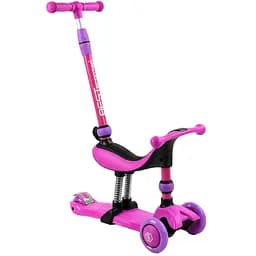 Самокат детский Best Scooter складной 12 Фиолетовый 000255088