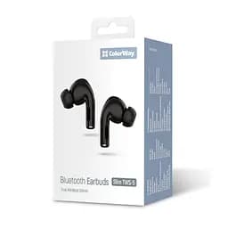 Навушники ColorWay Slim TWS-5 Earbuds Black (CW-TWS5BK) - мініатюра 12