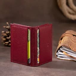 Жіночий шкіряний гаманець-візитниця ST Leather 10х6.5х1 см acs0015958 - мініатюра 9