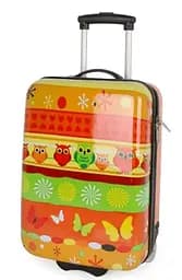 Дитяча валіза маленька S ABS-пластик Madisson Snowball 65018H 49×32×20см 25л Помаранчевий - мініатюра 3