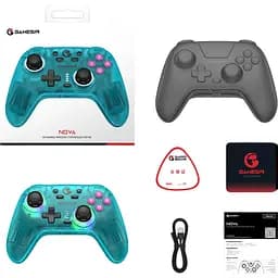 Геймпад XiaoJi GameSir T4 Nova Neon Teal [122729] - мініатюра 5