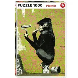 Пазл Piatnik Шимпанзе з валиком Бенксі 1000 елементів