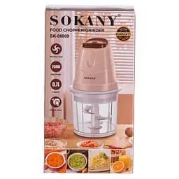 Чопер Sokany SK-06009 чаша на 700 мл, червоний Sokany SK-06009R - мініатюра 7