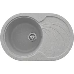 Гранитная кухонная мойка Romzha Rasa 78 Seda (602) с крылом