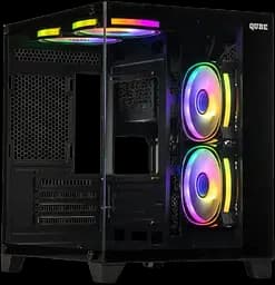 Корпус QUBE REEF ARGB Black (REEF_GBNU3)