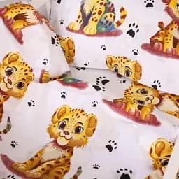 Підковдра MirSon Бязь Kids Time 20-0034 King Tiger 160х220 см (2200009639067) - мініатюра 4