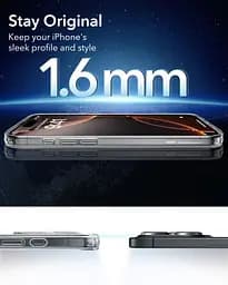 Прозорий чохол ESR Classic Hybrid Case (HaloLock) Clear для iPhone 16 Pro (1A7690102) - мініатюра 7