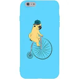 Чохол-накладка Toto Matt TPU 2 mm Print Case Apple iPhone 6/6s #10 Dog Ride Sky Blue