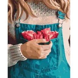 Картина по номерам на підрамнику Brushme Кишенька для ніжності