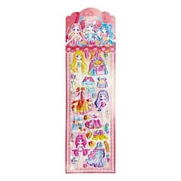 Детский набор наклеек Bambi 992327-2 для девочек, ПВХ, 33х10 см