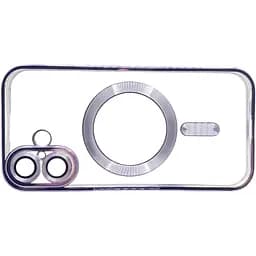 Чохол-накладка BeCover TPU Chrome Case (MagSafe) для Apple iPhone 16 Plus Purple (712079) - мініатюра 3