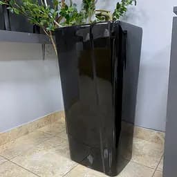 Умивальник VBI Verese black glossy напольний VBI-019006, Чорний матовий - мініатюра 3