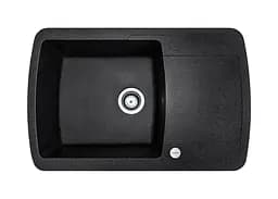 Кухонная мойка Adamant Optimaks 775x495x200 чёрный 87223, Черный