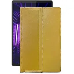 Чехол StatusCASE из экокожи для планшета Lenovo M10 Plus TB-X606F Золотой