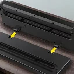 Вакууматор Rotex RVS-200-S ProVac вакуумний пакувальник для вакуумного пакування продуктів 110 Вт Чорний - мініатюра 5