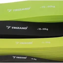 Високоякісний набір стрічок для вправ Trizand 24305 4 шт. - мініатюра 8
