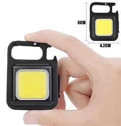 Ліхтарик брелок світлодіодний Primo Led Cob c карабіном та магнітом - мініатюра 4