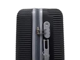 Валіза маленька S ABS-пластик Milano bag 004 56,5×39×24см 40л Чорний - мініатюра 5