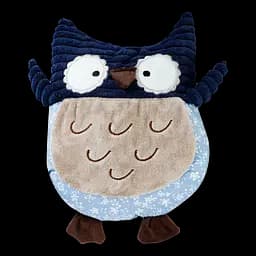 Мягкая игрушка Offtop Сова, черный (860271)