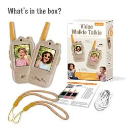 Дитяча відеорація Zazu Walkie Talkie бежева (ZA-WALKIETALKIE-01) - мініатюра 3