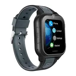 Розумний годинник для дитини Lemfo D2 Max з GPS трекером, 4G відеозв’язком, SIM-карткою, Wi-Fi, прослуховуванням, кнопкою SOS та українською мовою Чорний - мініатюра 3