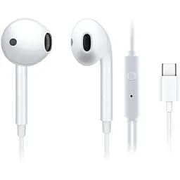 Наушники Vivo проводные со штекером USB-C XE160 разъем Type-C белые