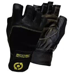 Рукавиці Scitec Nutrition Glove Yellow Leather Style L 