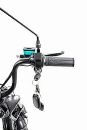 Електровелосипед Minako Monster (2000W, 60V, 36Ah) +Гідравлічні гальма +Розкладний Багажник / сидіння Чорний - мініатюра 8