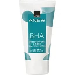 Коригувальний крем для обличчя Anew Avon Рівний тон і зміцнення SPF 35 50 мл