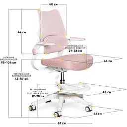 Дитяче крісло Mealux Fantasy Air KP (Y-608 KP) - мініатюра 2