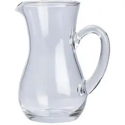 Глек TS Kitchen із товстого скла фігурний 300 мл прозорий HP573