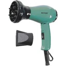 Потужний компактний дорожній фен для сушіння волосся Livstar LSU-1510 маленький фен складаний зелений